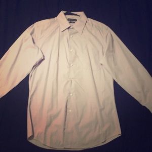 Bill Robinson fitted lavender dress shirt